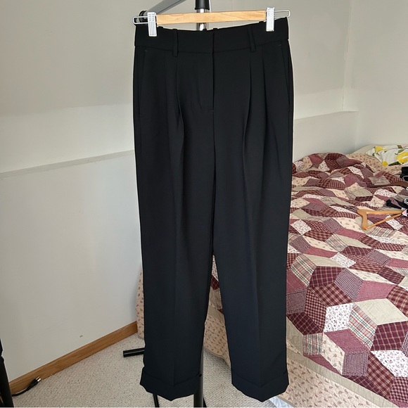 J. Crew Wide Leg Essential Pant Black City Crepe Women’s 00 - Picture 5 of 12